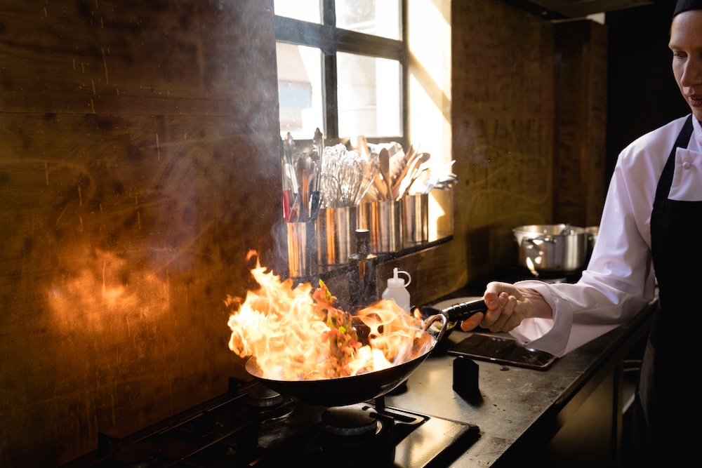 Fire damage restoration